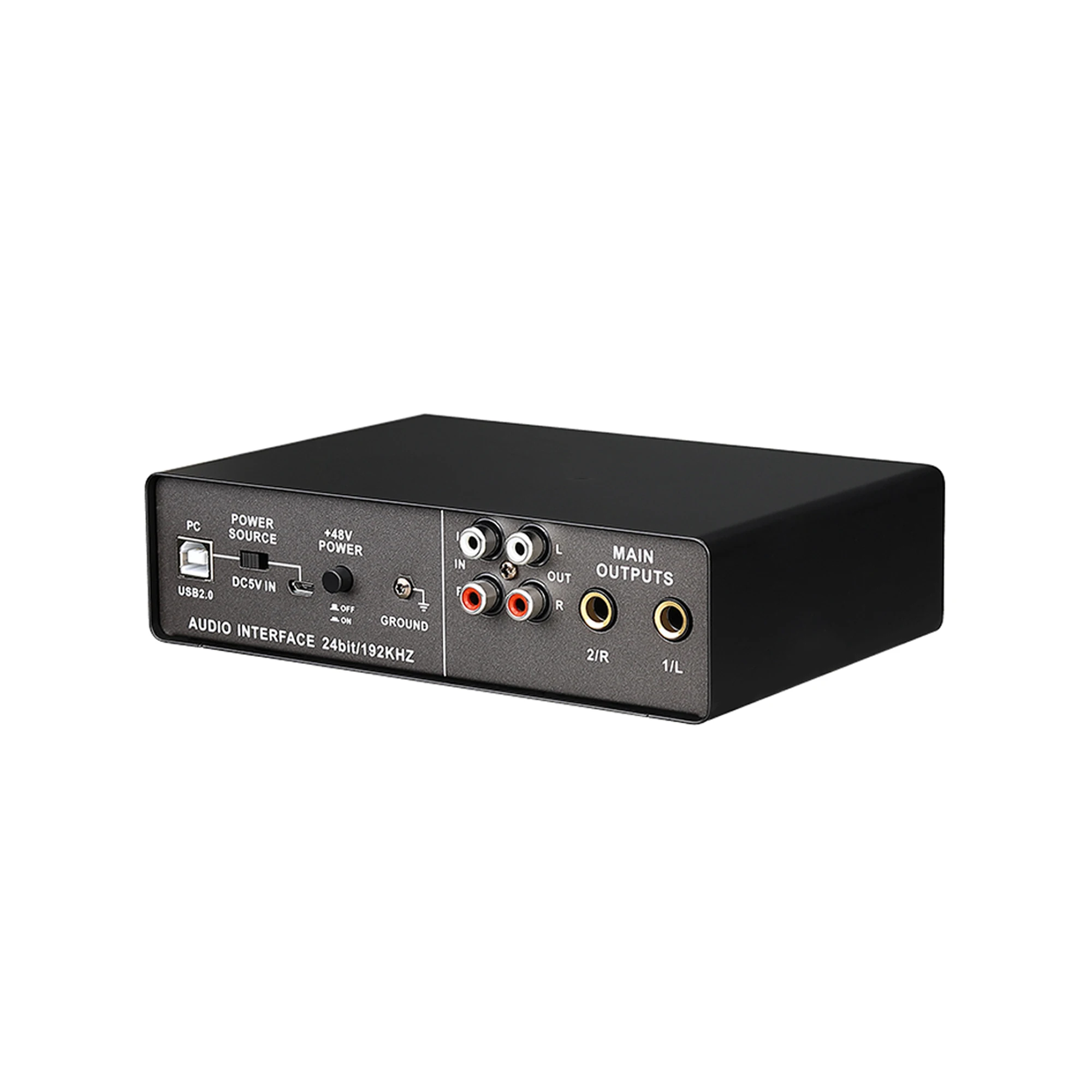 Accuracy stands SD-24 Professional Studio Audio Interface Recording External Live Mixer-sound card interface de audio