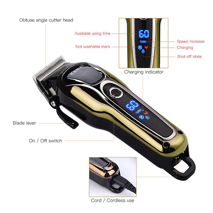 Hot trimmer machine coiffer homme mens cordless hair clippers electric trimmer electric hair cutter clipper hair cut machine