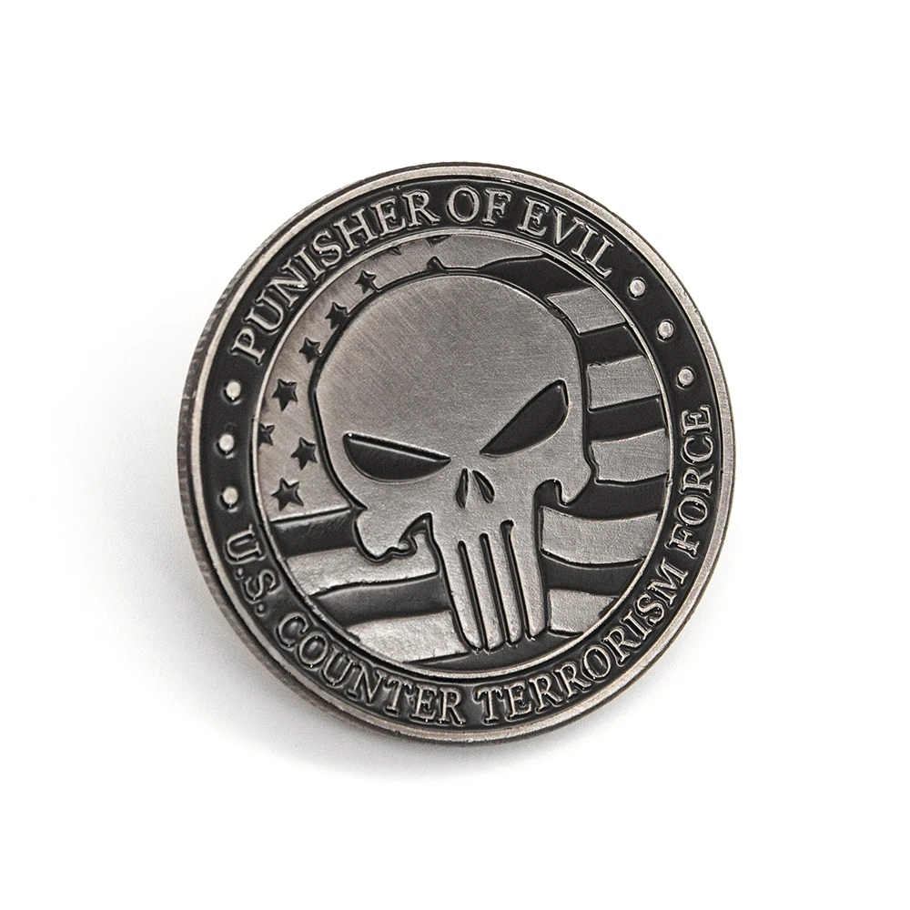 Custom Engraved Design Metal Challenge Professional Collectible Gold Plated Coin