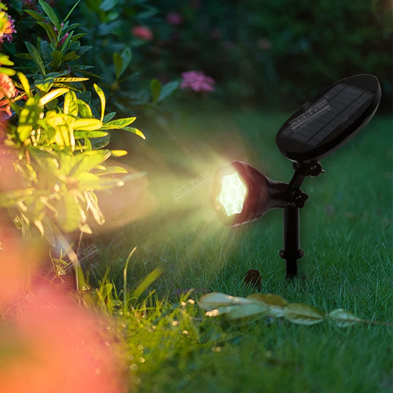 ALLTOP China Wholesale RGB 7w IP65 Waterproof Outdoor Landscape Lawn LED Solar Garden Lamp