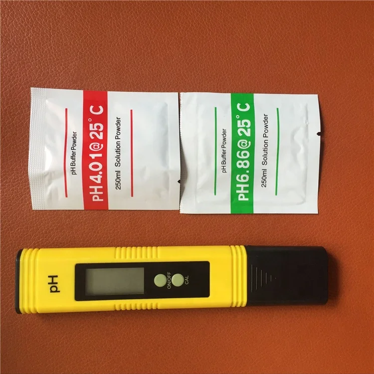 Newest portable ph with lcd display for aquarium and drinking water with backlight water temp digital ph meter water tester