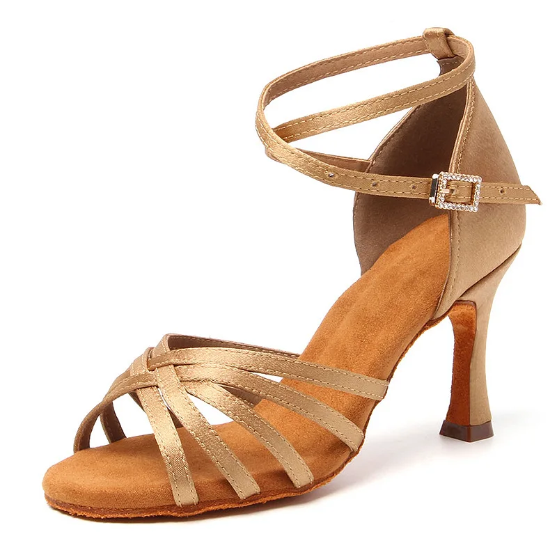 Wholesale Ballroom Latin Dance Shoes Adult High Heel Soft Sole Dance Shoes Latin Salsa Dance Shoes