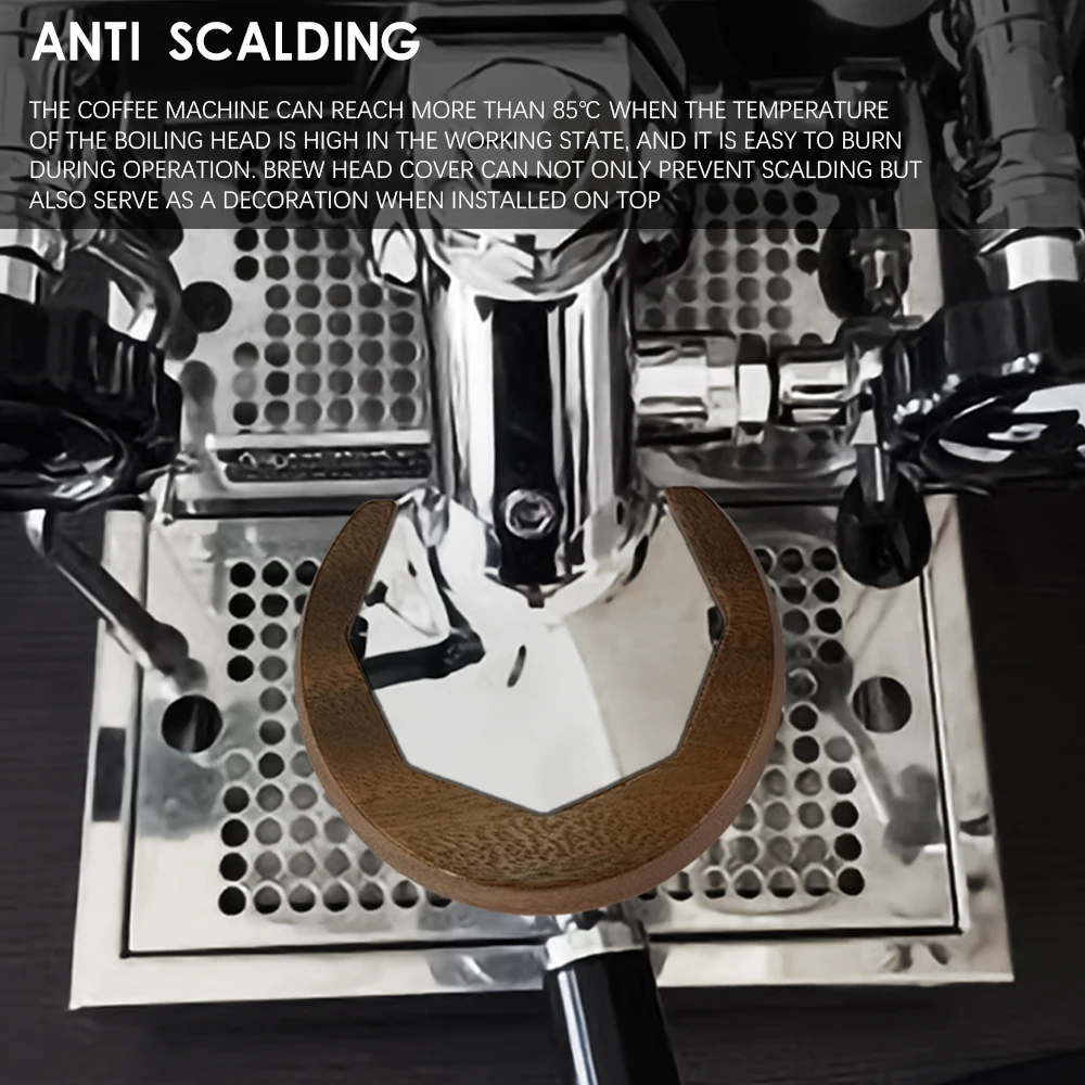 Wholesale 1PCS Coffee Machine Brewing Head Heat Shield Gasket Anti-scalding Ring For E61 ROCKET LELIT/ECM 3145 Series