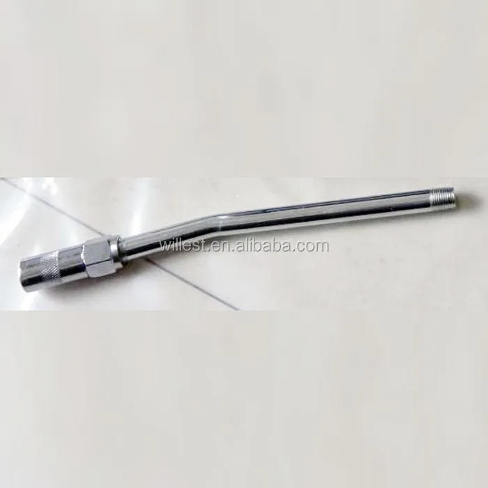 Lubricating grease tube injector gun dispenser HUTZ 600 ml manual lever action grease pump GG600G15B portable hand grease gun