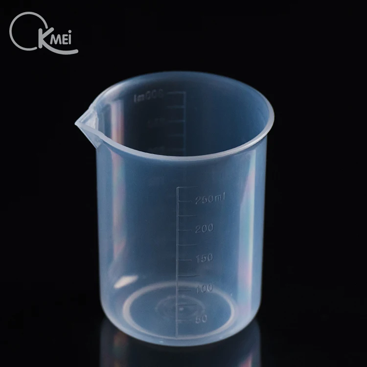 Лабораторный пластиковый измерительный стакан, профессиональный на заказ, 25 мл, 50 мл, 100 мл, 150 мл, 250 мл, 500 мл, 1000 мл