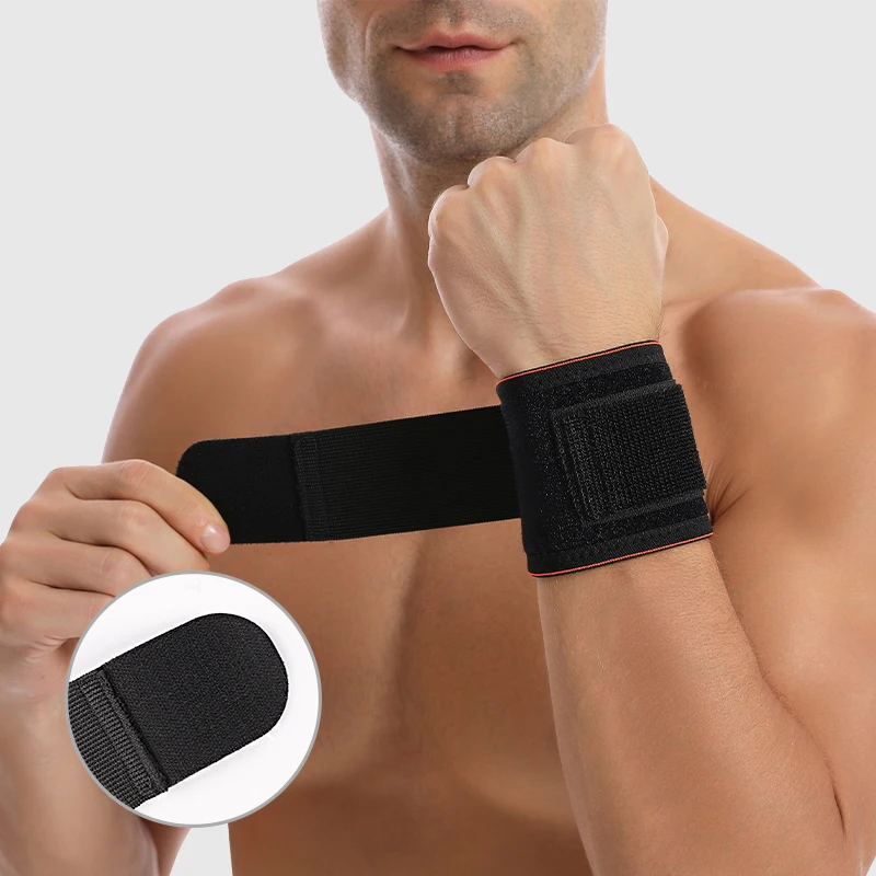 6073#Sport Highly Elastic Wrist Wraps Straps Wrist Brace for Carpal Tunnel