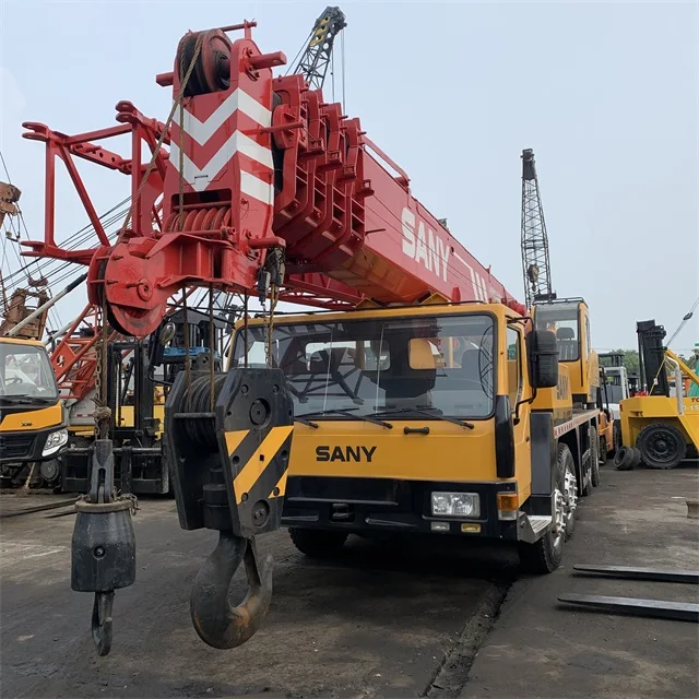 Cheap price 50 Ton used sany mobile crane China original QY50C STC550 STC500 truck crane in stock