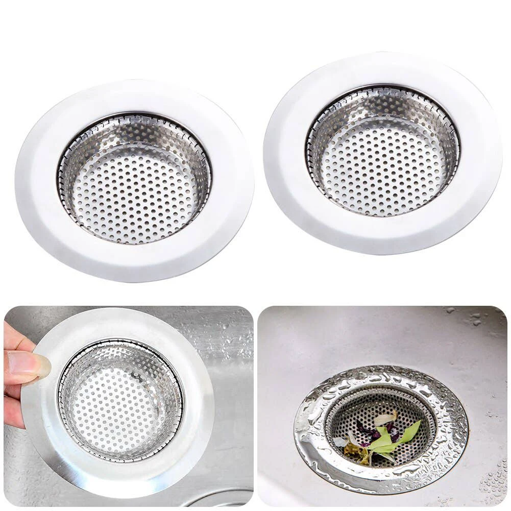 Kitchen Sink Strainer Stopper Cover Stainless Steel Bathroom Basin Hair Catcher  Floor Waste Plug Sink Filtre Kitchen Supplies