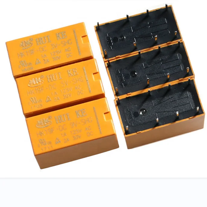 New and original SUBMINIATURE DIP-8Pin  RELAY HK19F-DC9V-SHG