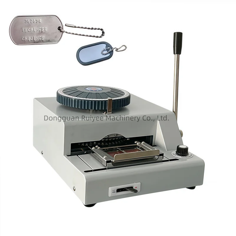 Card Embossing Machine Character Letter Plastic Credit Id Plate Number Embosser Pvc Card Number Plate Embossing Press Machine