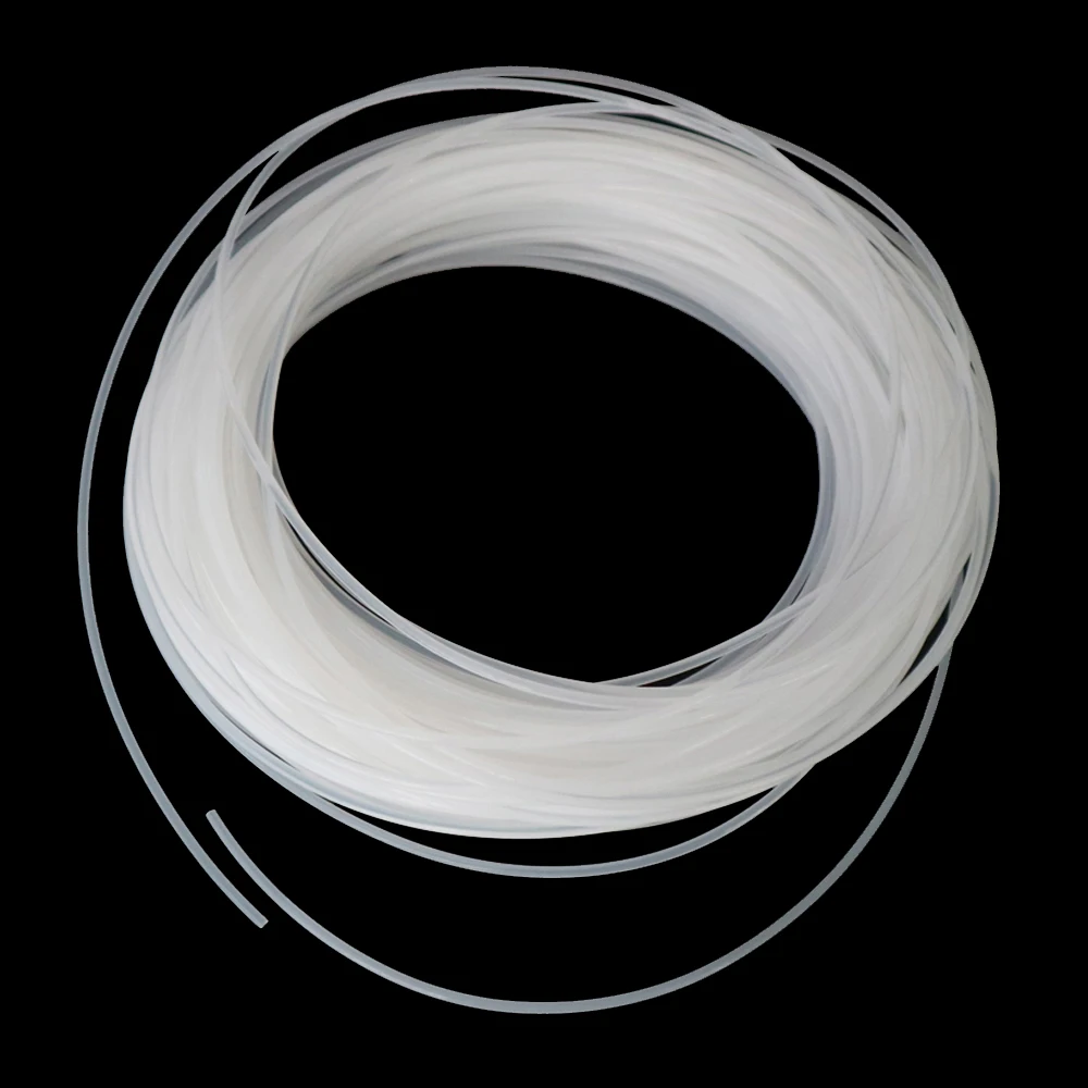 3mm Misty white color Plastic solid core side emitting lights optical fiber cable