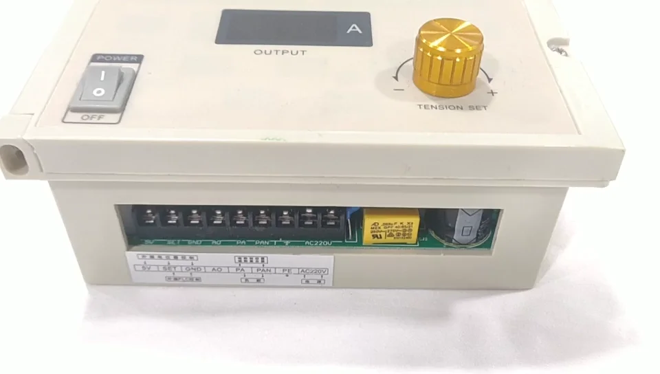 Auto tension controller magnetic powder brake clutch controller digital manual tension controller parts magnetic powder clutch