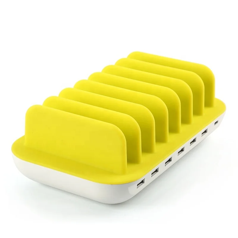 MIQ quick charging usb ports 60W micro usb charger customized multi ports charge dock