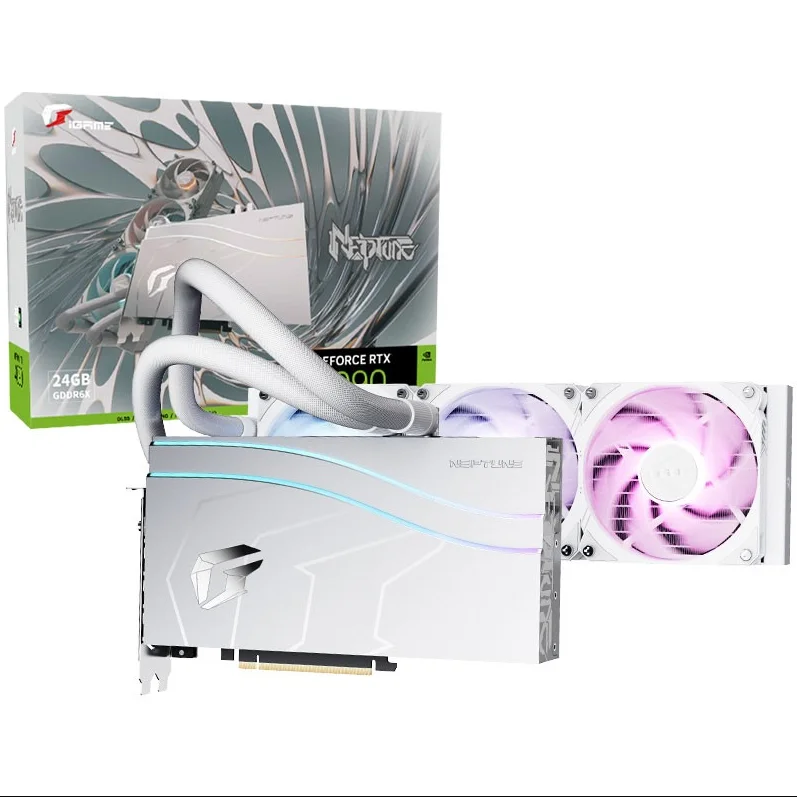New Arrival iGame GeForce RTX 4090 Color Ful  Neptune OC-V GPU computer graphics card game graphics card GeForce RTX 4090 3090