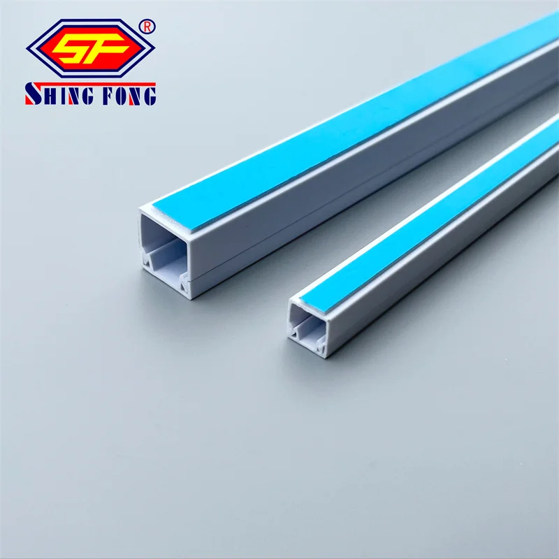Qatar PVC Cable Tray And Trunking Electrical Cable Ducts Adhesive PVC Trunking Price