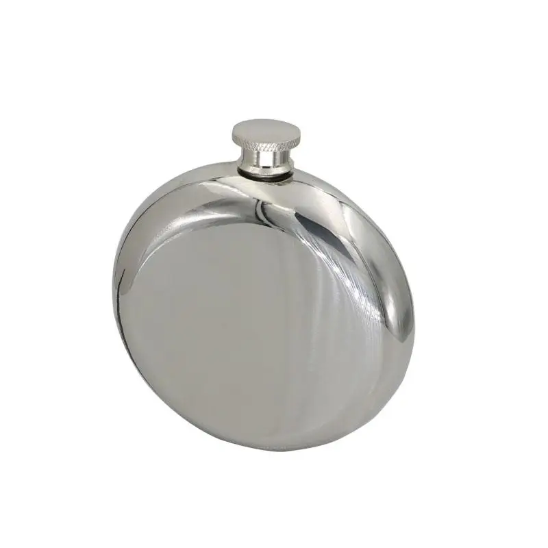 Best Selling Products OEM Logo Printed Embedded Cup Hip Flask 5oz Liquor Vodka Flagon