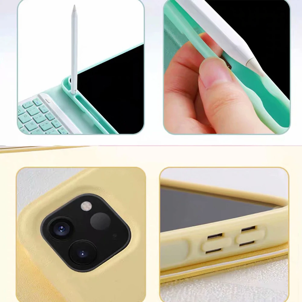 Magic Touchpad Keyboard for IPad 10 2022 Pro 11 Air 5 Air 4 Case Air 3 2 Pro 10.5 10.2 8th 8th Russian Blue tooth Keyboard Case