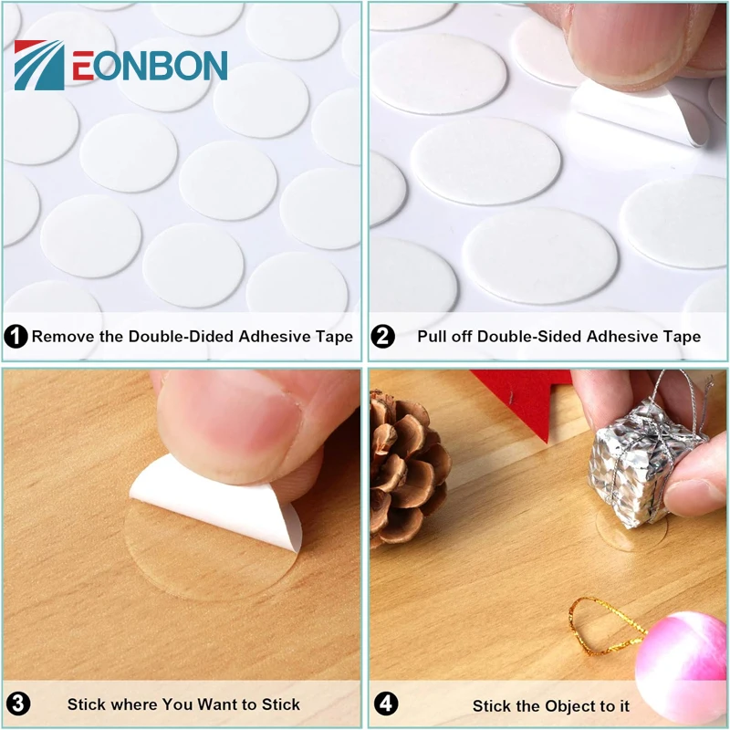 Прозрачная Акриловая Двухсторонняя лента EONBON