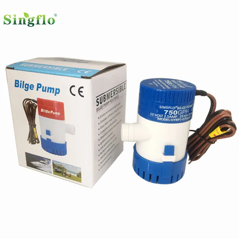 High Quality 1100GPH 24v bilge water pump boat marine bilge pump with CE CERTIFICATE