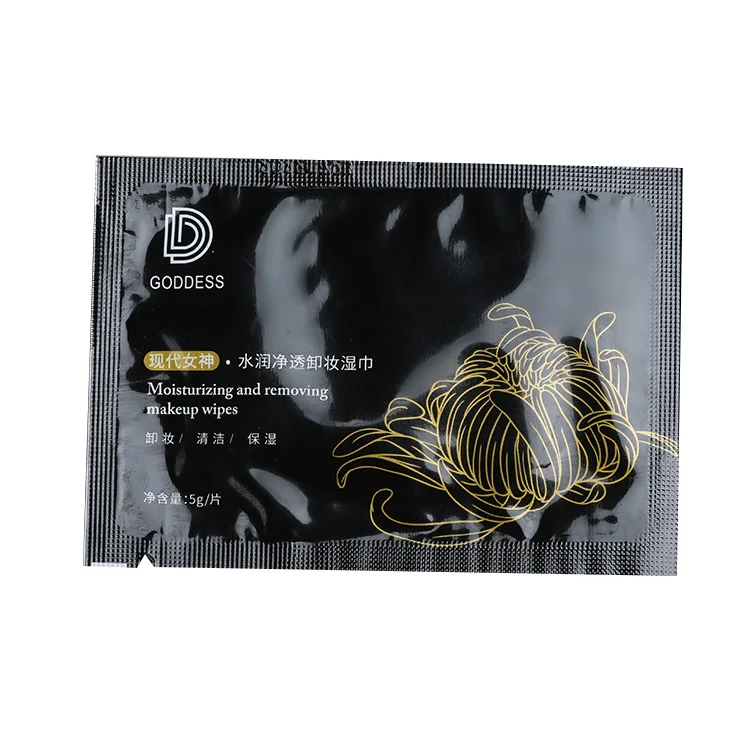 Individual Package OEM Factory Facial Private Label Makeup Remover Wet Wipes