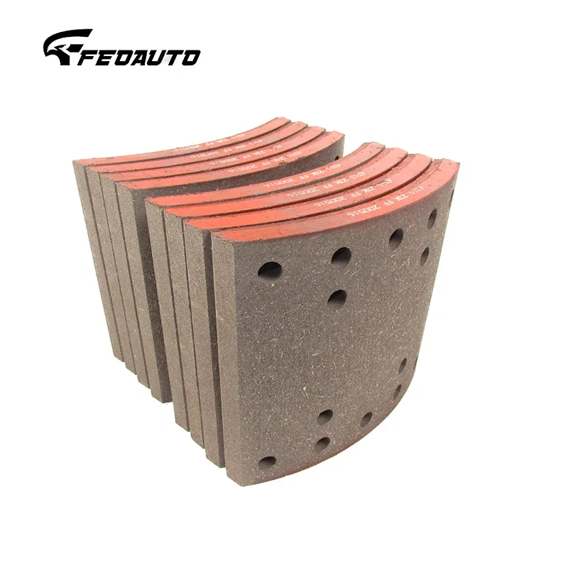Factory Supply Heavy Duty Truck Spare Parts Non Asbestos Brake Lining 4311 4707 4709