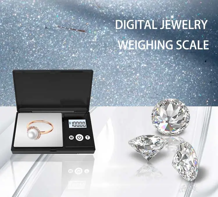 Stainless Steel High Professional Jewelry Scale Electronic Jewelry Diamond Gold Mini Digital Pocket Small Scale