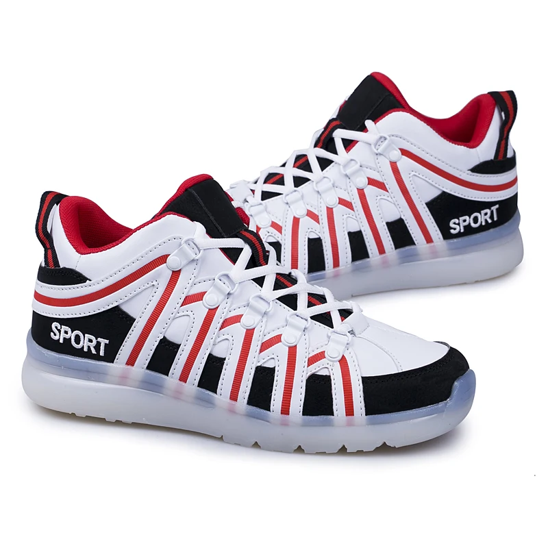 
Factory Price Wholesale Women Luminous Shoes Flashing For Men Led Lights Running Shoes Sneakers Cotton Fabric Size 35-44 