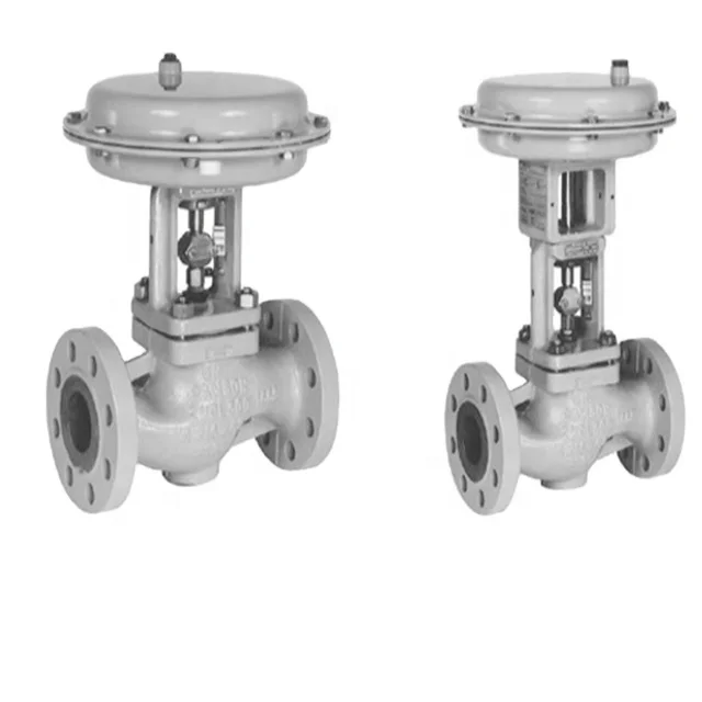 
Samson control valves 3241 globe valves combine with samson valves positioner 