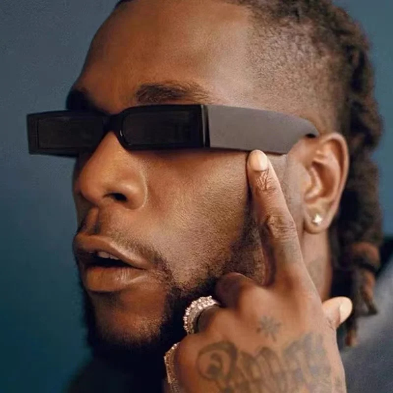 Прямая поставка прямоугольные Винтажные Солнцезащитные очки в стиле панк 2022 женские и мужские ретро солнцезащитные темные стимпанк