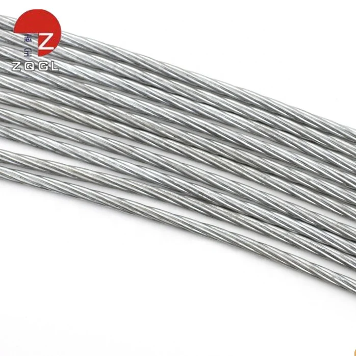 3x7 19mm Galvanized Steel Wire Rope Highway Cable for Cable Barrier