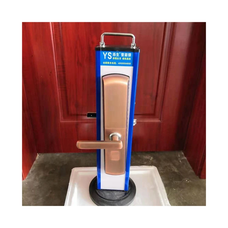 
Sell well new type sliding cover fingerprint handle lock door smart 