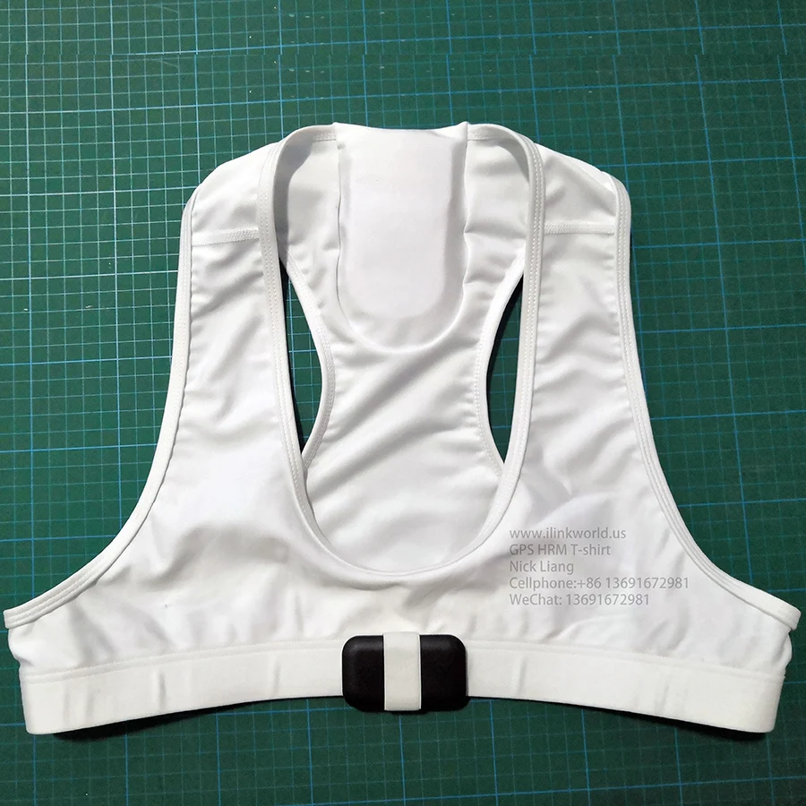 
heart rate monitor GPS T-Shirt Half and sleaveless (HRM sensor not included, GPS pocket on the neck) 