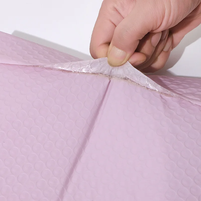 White Self-seal strong Adhesive Biodegradable Custom Bubble Protection Express Courier Air Shipping Wrap Packaging Envelop Bag