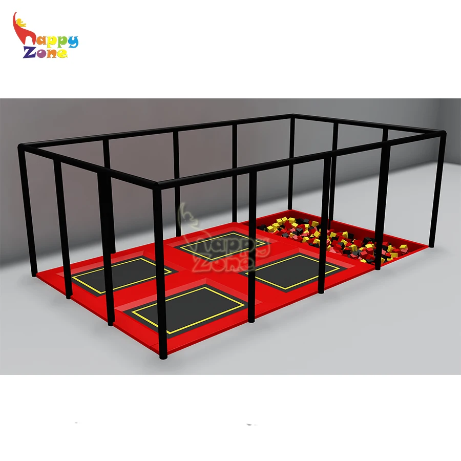 Small area Trampoline manufacturer Indoor Trampoline parks jump bed bounce bed