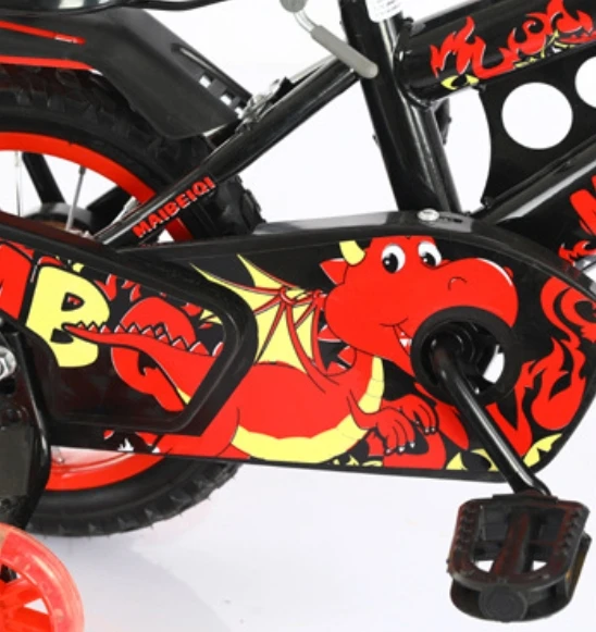 cheap high quality 12 14 16 18 inch baby quad bikes for kids bike carbon steel frame with training wheel children bicycle