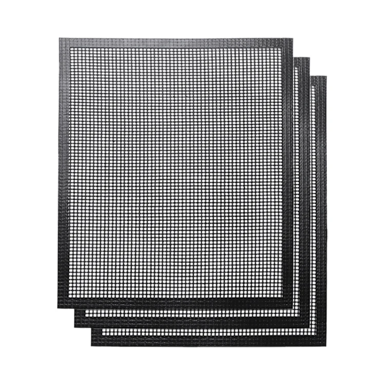 Wholesale High Quality Heat Resistant 600 degree BBQ Grill Mesh Mat for Grilling