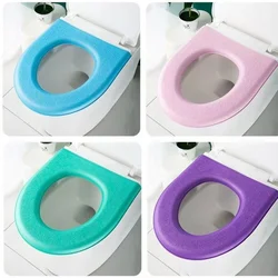 Hot Sale Comfortable Bathroom Toilet Seat Cover Closestool Washable Soft Warmer Mat Pad Cushion Toilet Seat Cover