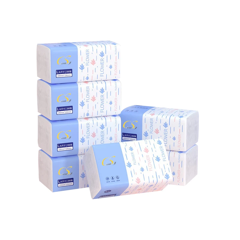 Tissue Facial Thick Disposable Printed Wood Pulp 2ply 3ply Soft Pack Facial Tissue Paper
