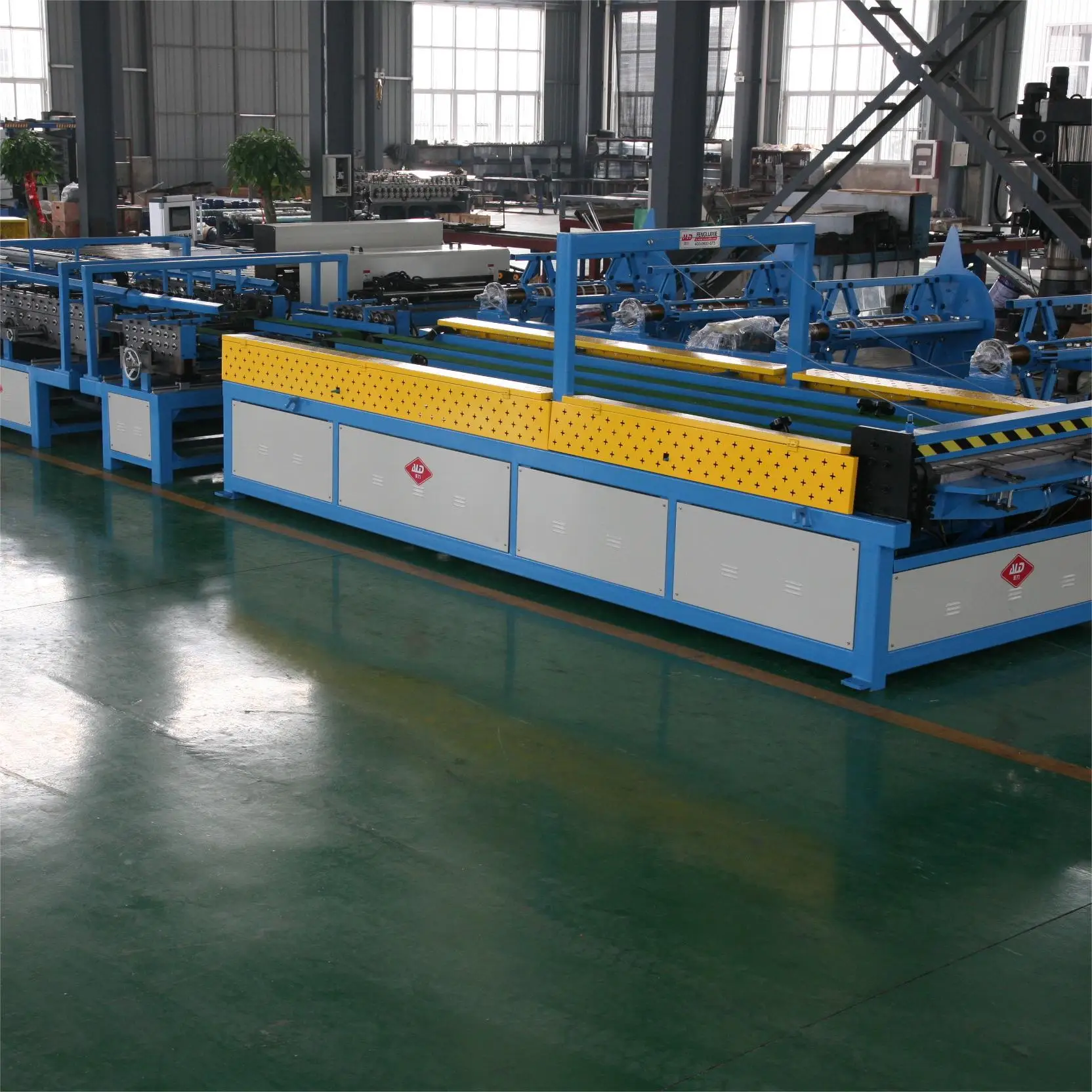 High Quality Automatic HVAC Duct Making Machine  Auto Duct Manufacture Coil Line 6