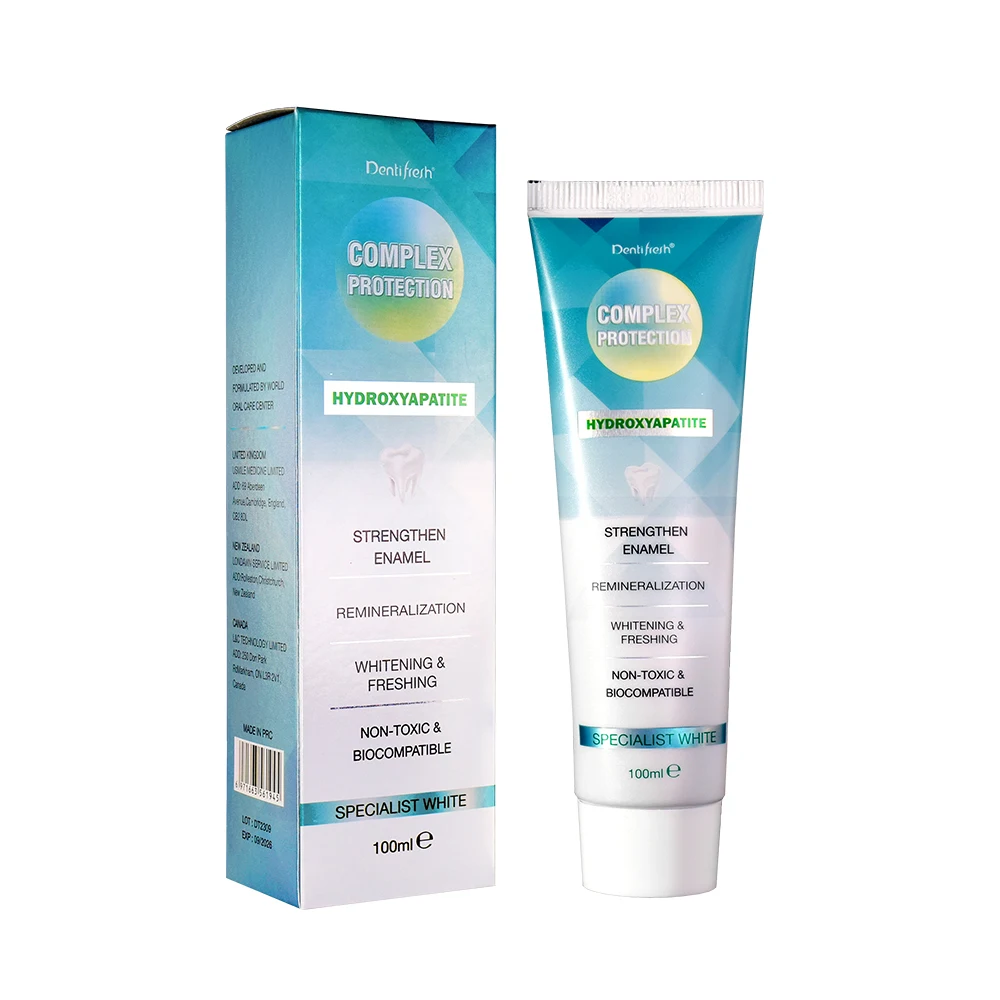 Wholesale Hydroxyapatite Toothpaste Mint Flavor Teeth Whitening With Fluoride Free Toothpaste For Adults