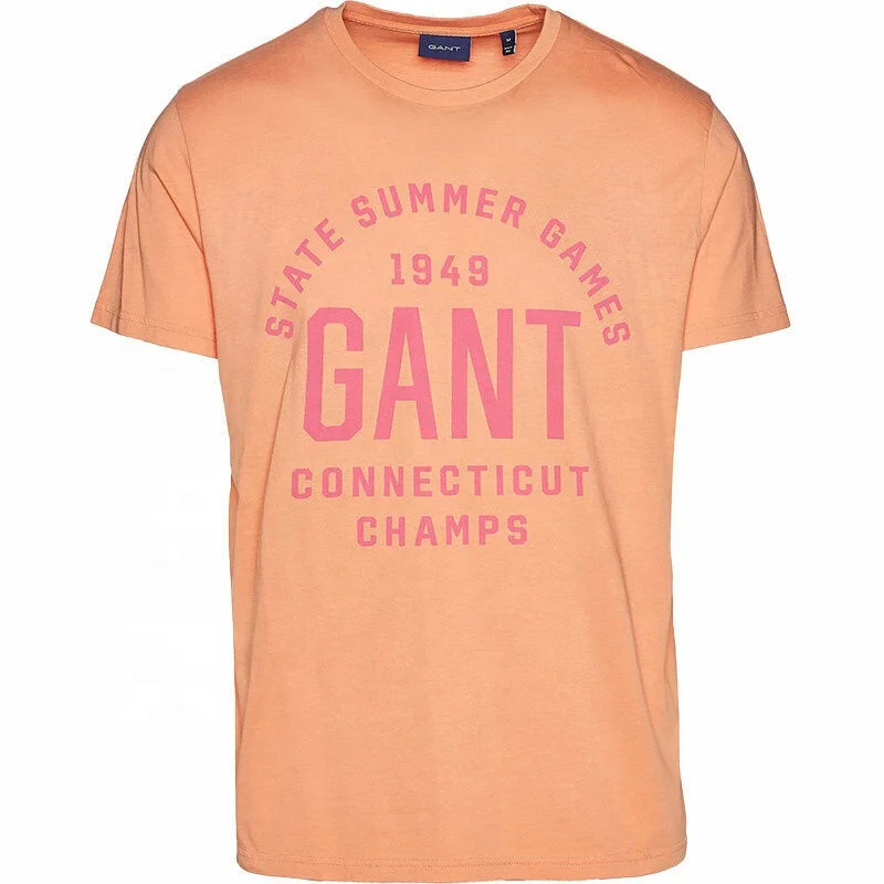 Пользовательские высококачественные брендовые футболки с цифровой печатью логотипа красочные для мужчин и женщин в