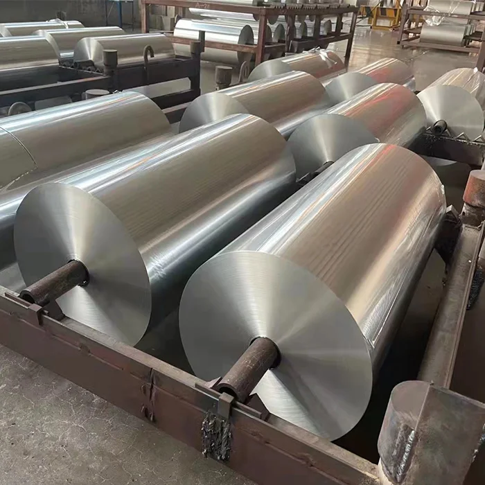 Алюминиевая фольга толщиной 18 микрон рулоны для упаковки пищевых продуктов тяжелая алюминиевая