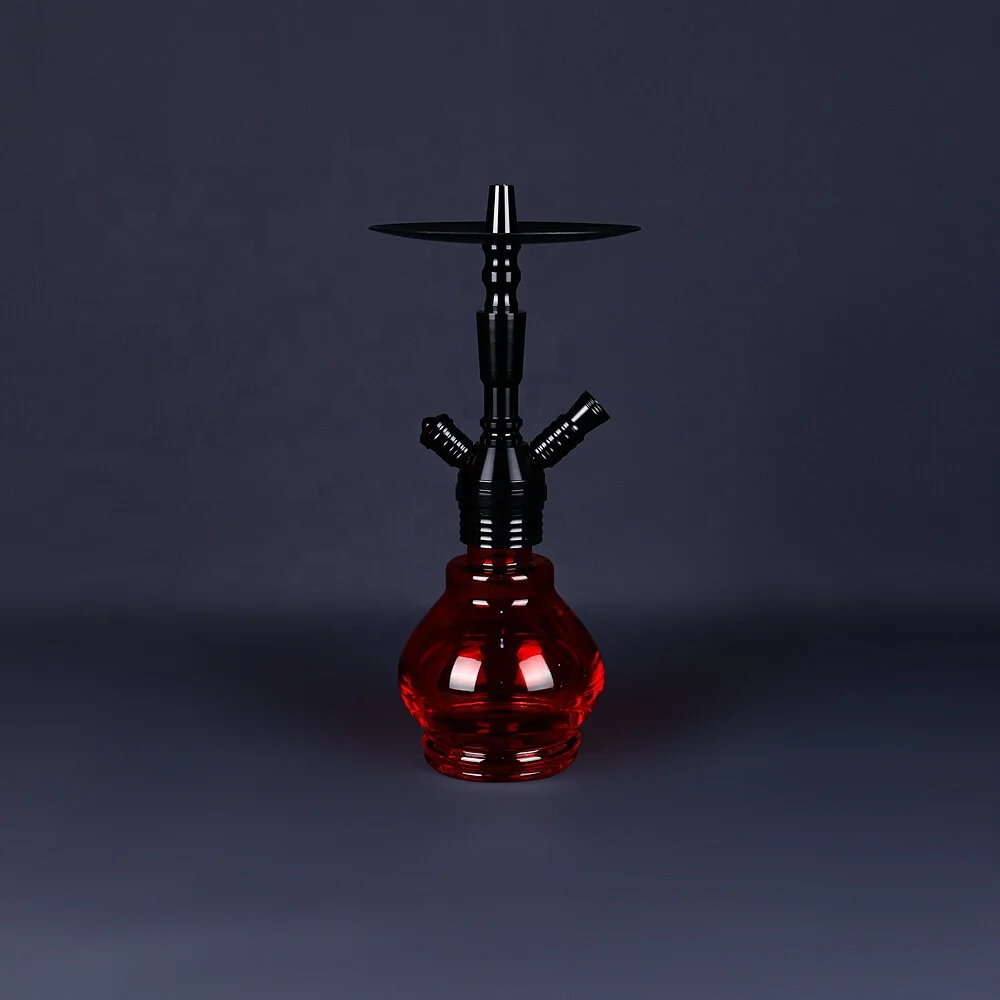 Mini size smoke hookah set shisha glass with smoking nargile shisha blower