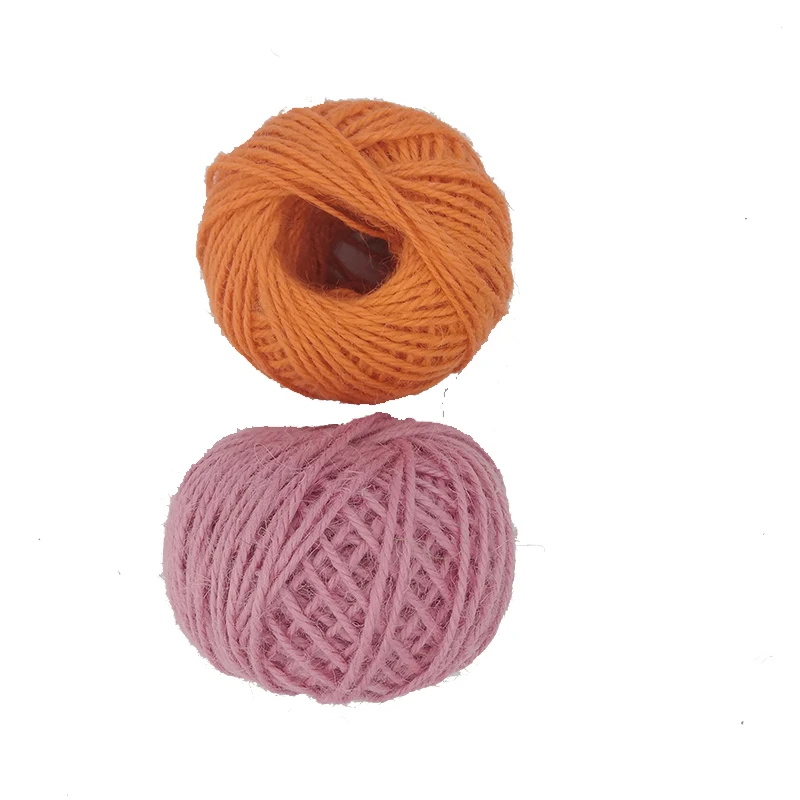 Gift Box decoration hot sale Natural 100% linen linen rope