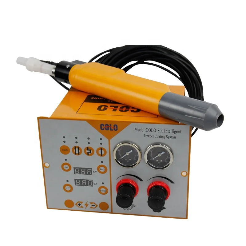 Электростатическая система порошкового покрытия, автоматический пистолет-распылитель
