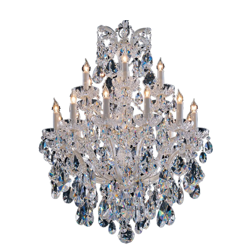 Antique Egyptian Crystal Chandelier Lighting Table Top Wedding Chandelier Centerpieces LED Glass and Crystal Chinese K9 Crystal