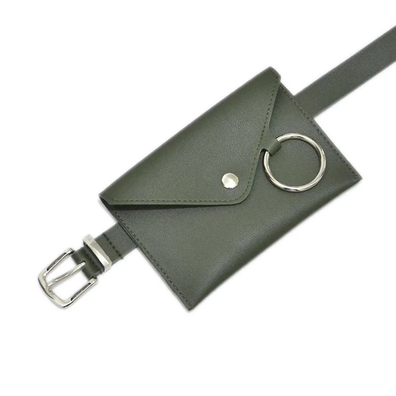 Новый Мульти-Цвет Весна и лето PU искусственная кожа небольшой пояс ремень дамы тонкой Мобильный телефон сумка ремень