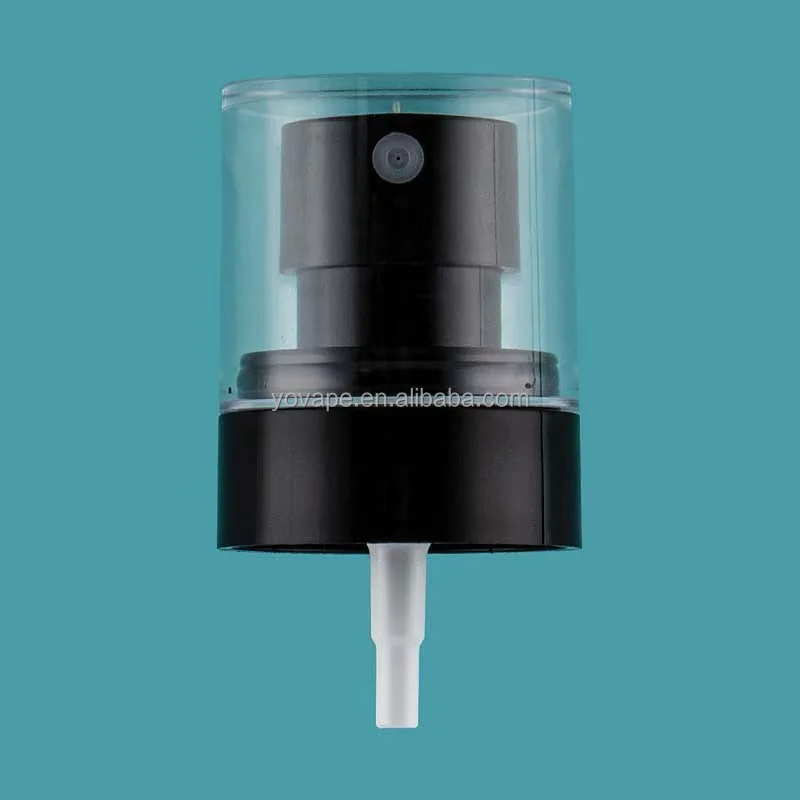 Custom 50ml 60ml 80 ml 100 ml 120ml fine mist clear pet plastic double wall spray lotion toner bottle with black pump