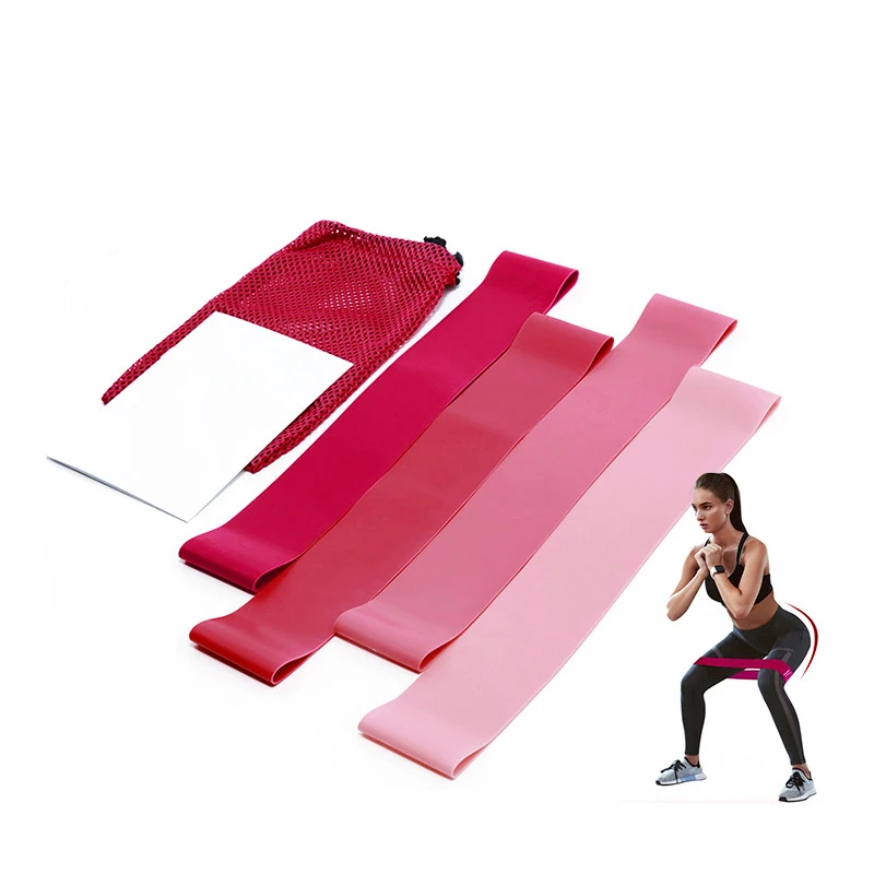 Factory Price Set  5PCS Resistance Bands Loops Fitness Yoga Training Gym Exercise Latex Rubber Bands