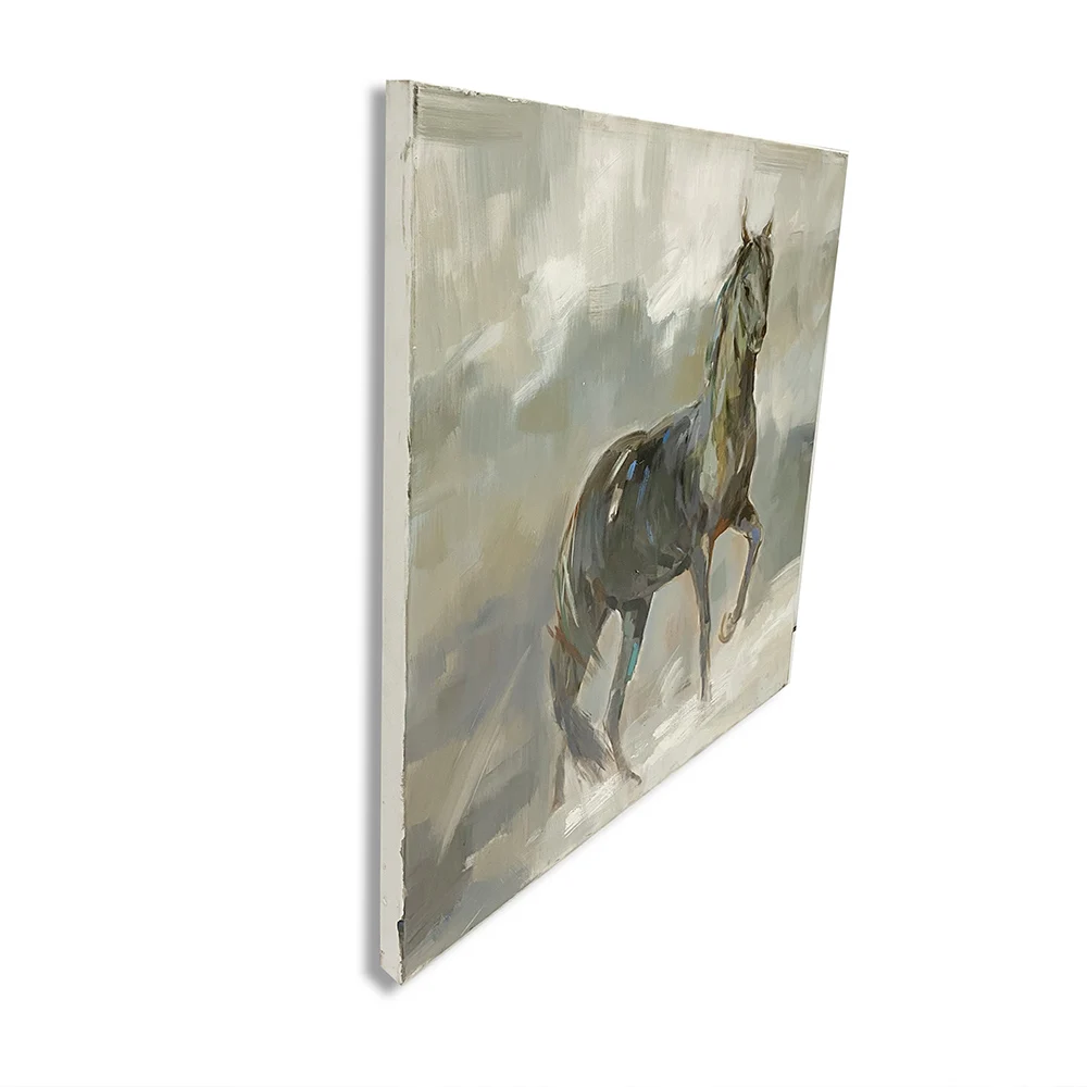 Sophisticated Abstract Living Room Wall Decorative Painting Infusing Elegance and Artistic Depth into Modern Home Interiors
